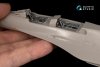Quinta Studio QD48059 Mitsubishi F-2B 3D-Printed coloured Interior on decal paper (Hasegawa) 1/48